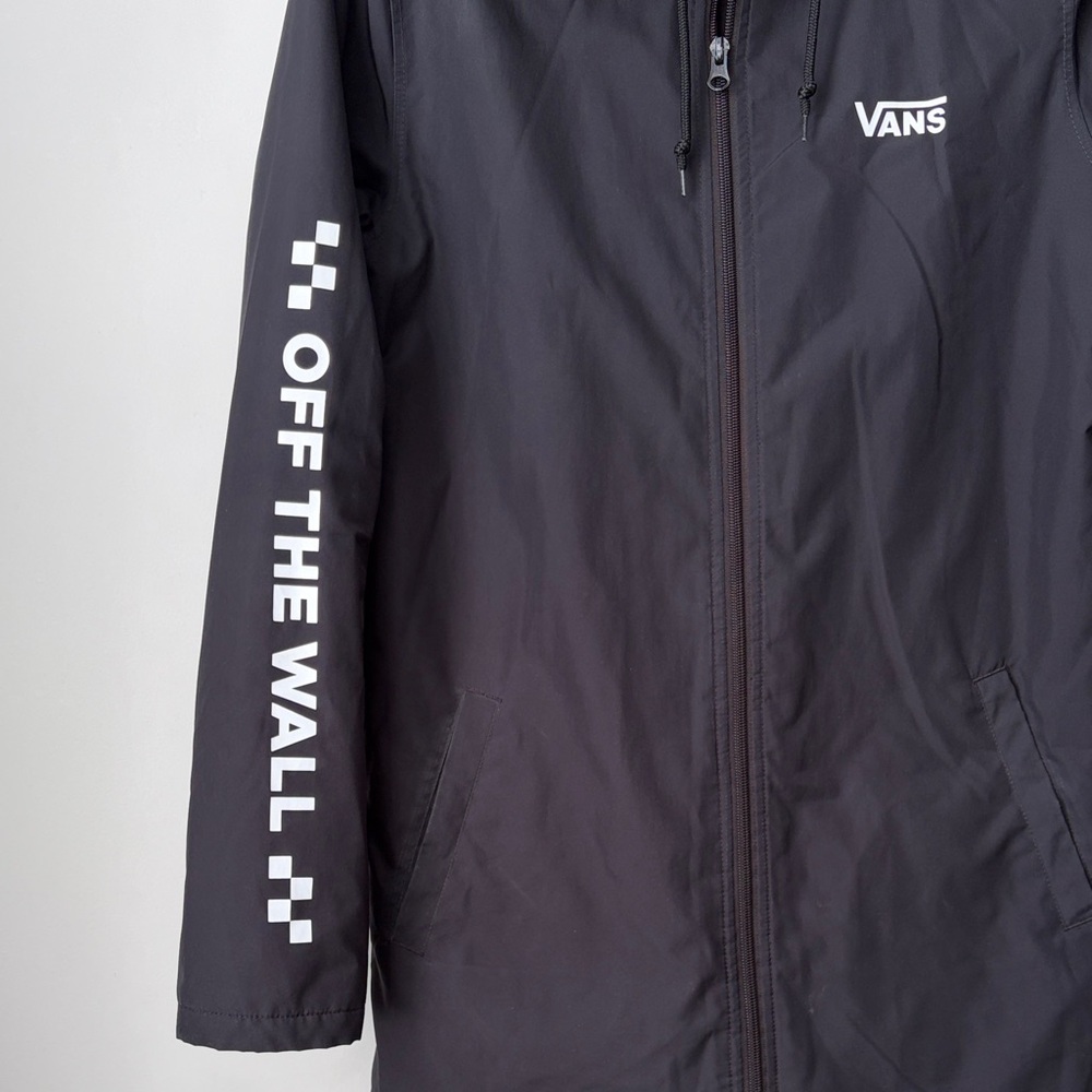 Vans Black Long Hooded Jacket - Picture 5 of 11